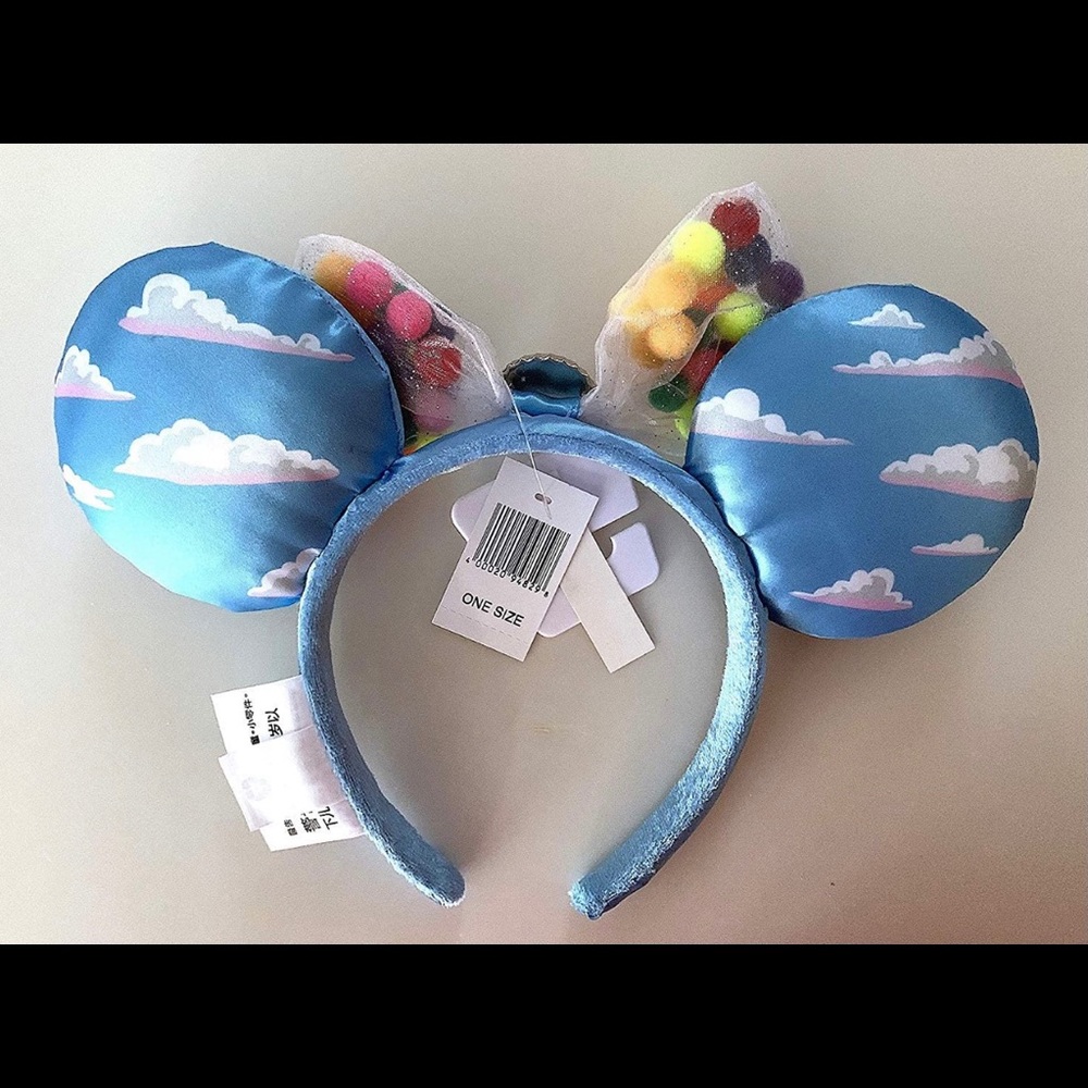 Disney Parks Up Mickey Minnie Mouse Ears Headband - Picture 2 of 5
